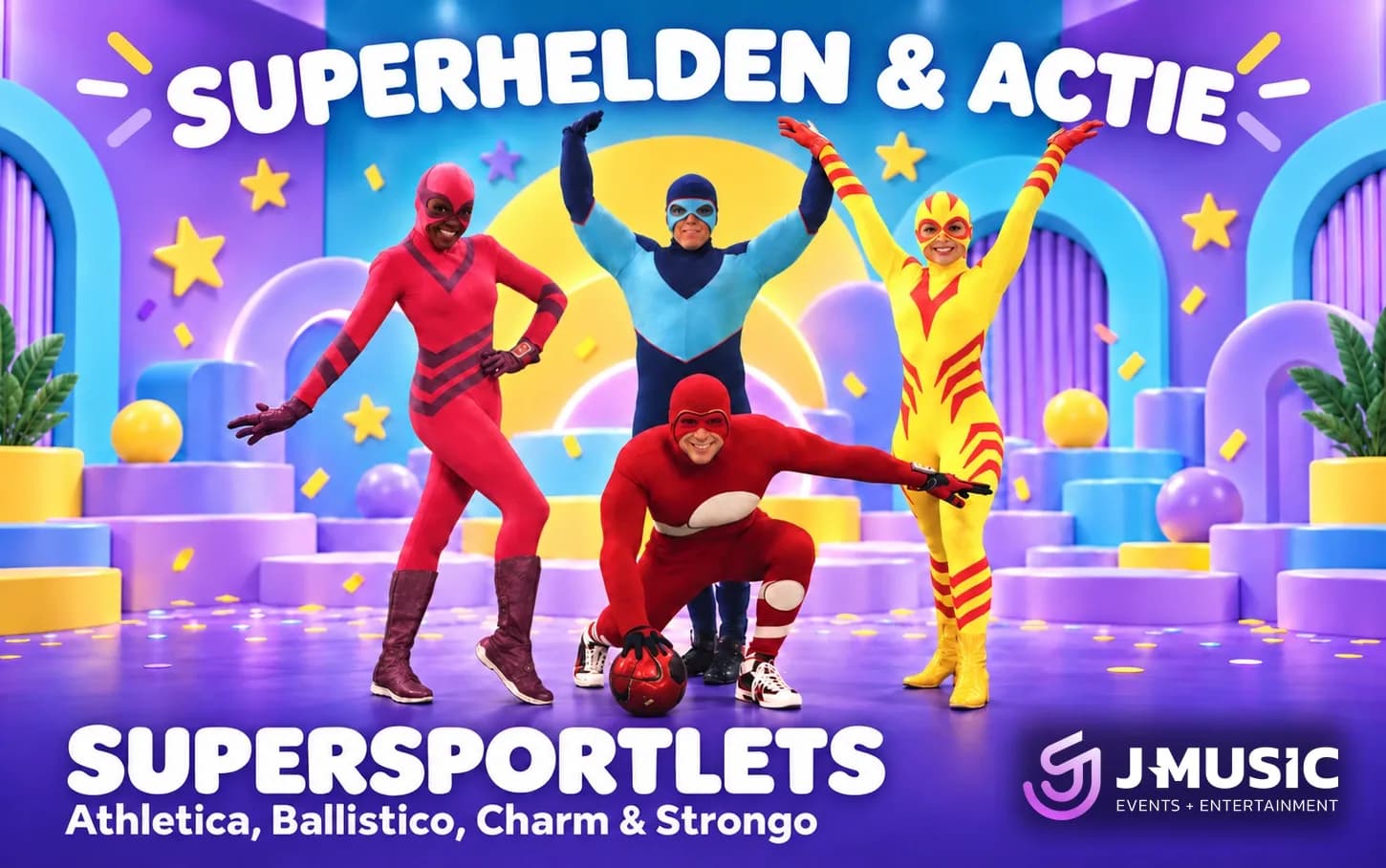 Superhelden boeken boeken voor een festival