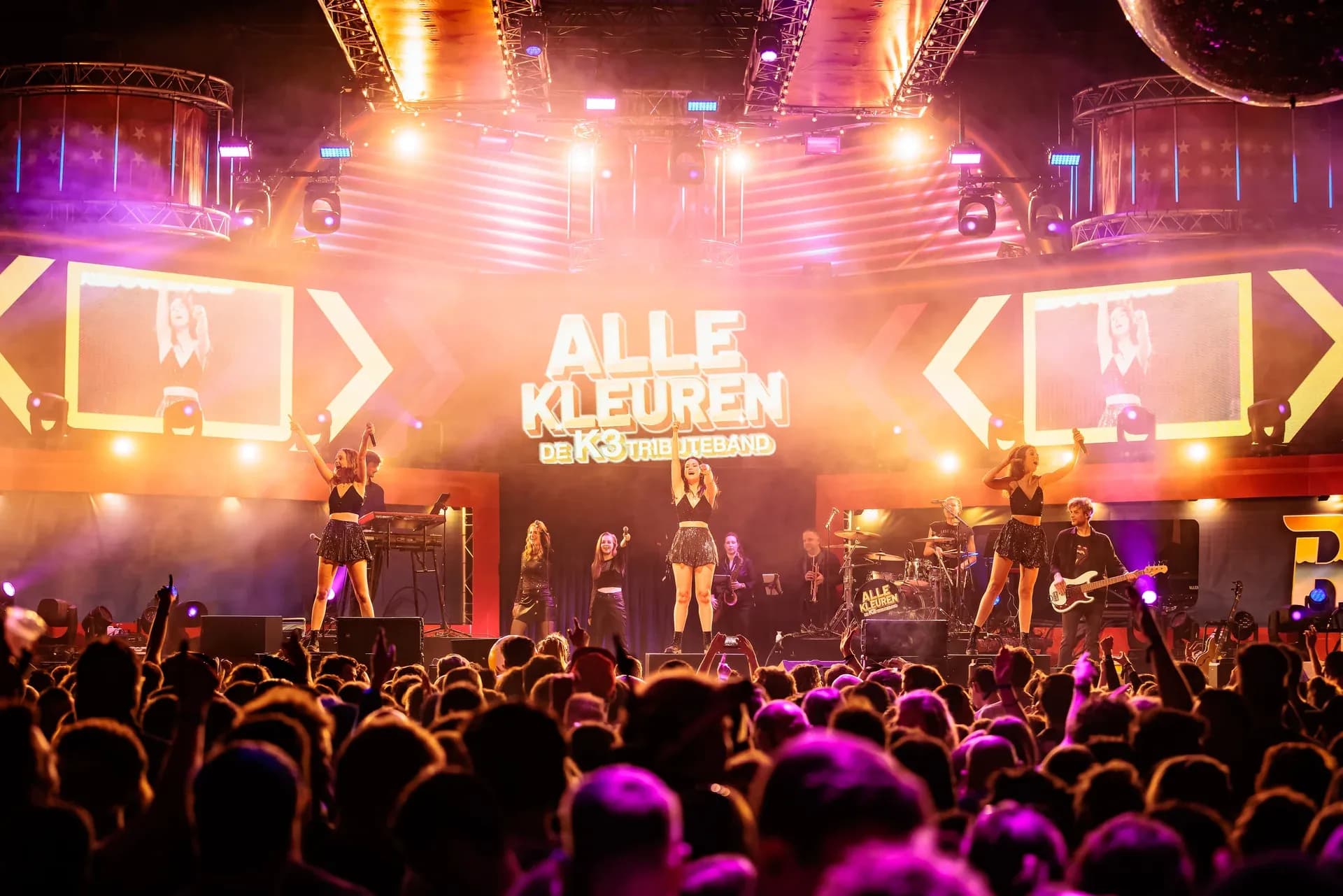 Alle Kleuren (K3 Tribute) boeken voor een bedrijfsfeest