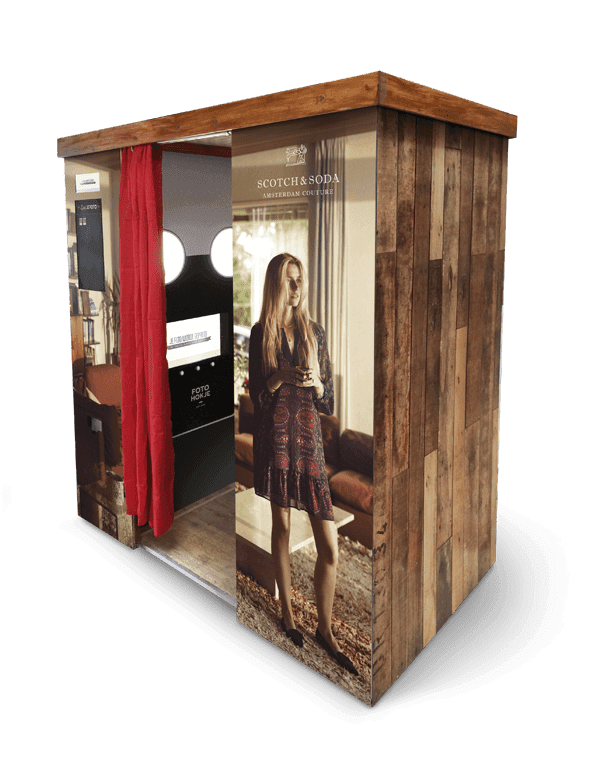 Fotohokje boeken voor een bedrijfsfeest