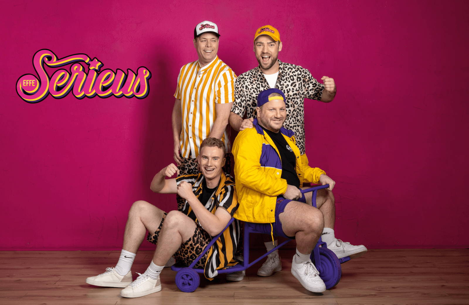 Effe Serieus boeken voor een bedrijfsfeest