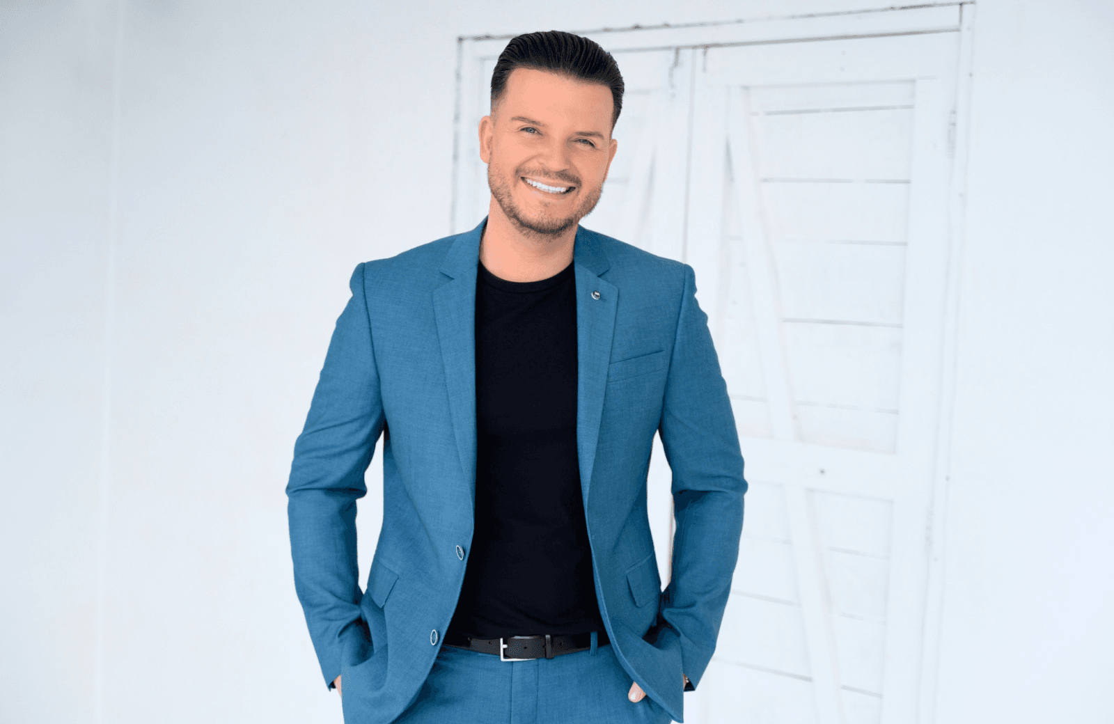 Mike Peterson boeken voor een bedrijfsfeest