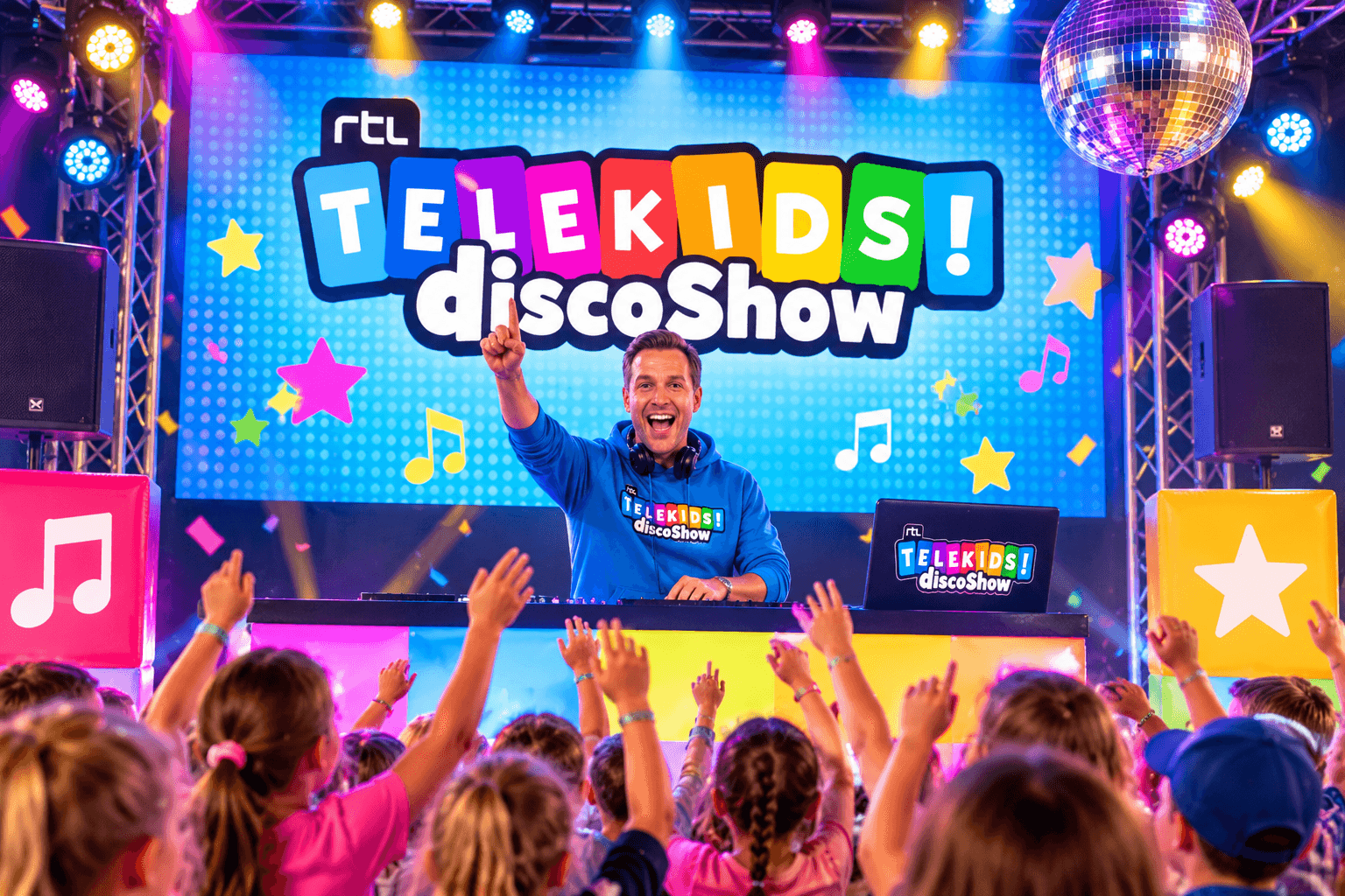 Telekids Disco Show boeken voor een dorpsfeest