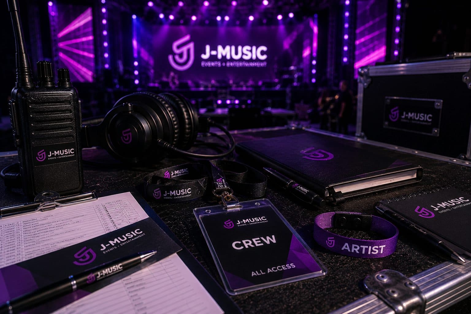 Totaalproductie door J-Music
